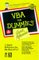 VBA for Dummies Quick Reference