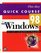 One-Day Quick Course(r) in Microsoft Windows 98:  Education/Training Edition (Fast-Track Training Books for Busy People)