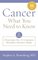 Cancer What You Need to Know: Overcome the 10 Common Mistakes Patients Make