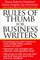 Rules of Thumb for Business Writers