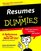 Resumes for Dummies, Fourth Edition