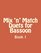 Mix 'n' Match Duets for Bassoon: Book 1 (Volume 1)