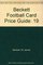 Beckett Football Card Price Guide (Beckett Football Card Price Guide, 19)