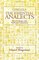 Confucius: The Essential Analects: Selected Passages With Traditional Commentary