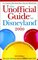 Unofficial Guide to Disneyland 2000