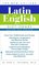 The Bantam New College Latin & English Dictionary, Revised Edition