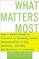 What Matters Most: How a Small Group of Pioneers Is Teaching Social Responsibility to Big Business, and Why Big Business Is Listening