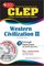CLEP Western Civilization II w/CD-ROM (REA): 1648 to the Present (REA Test Preps)