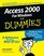 Access 2000 for Windows for Dummies