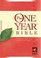 The One Year Bible: Arranged in 365 Daily Readings (One Year Bible: New Living Translation-2)