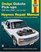 Haynes Repair Manuals: Dodge Dakota Pickup, 1987-1996