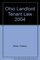 Ohio Landlord Tenant Law 2004 (Ohio Landlord Tenant Law)