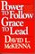 Power to Follow, Grace to Lead: Strategy for the Future of Christian Leadership