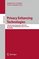 Privacy Enhancing Technologies: 14th International Symposium, PETS 2014, Amsterdam, The Netherlands, July 16-18, 2014, Proceedings (Lecture Notes in Computer Science / Security and Cryptology)