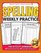 Spelling Weekly Practice for 1st 2nd Grades, Activity Workbook for Kids, Language Arts For Kids: Grade 1 Workbook, Grade 2 Workbook