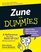 Zune For Dummies (For Dummies (Computer/Tech))