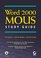 Word 2000  MOUS Study Guide