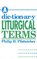 A Dictionary of Liturgical Terms