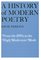 A History of Modern Poetry, Volume I, From the 1890s to the High Modernist Mode