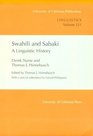 Swahili and Sabaki: A Linguistic History (University of California Publications in Linguistics)