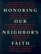 Honoring Our Neighbor's Faith