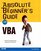 Absolute Beginner's Guide to VBA (Absolute Beginner's Guide)