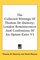 The Collected Writings Of Thomas De Quincey: London Reminiscences And Confessions Of An Opium-Eater V3