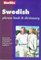 Berlitz Swedish Phrase Book & Dictionary (Berlitz Phrase Books S.)