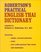 Robertson's Practical English-Thai Dictionary