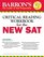 Barron's Critical Reading Workbook for the New SAT, 15th Edition (Critical Reading Workbook for the Sat)