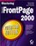 Mastering Microsoft FrontPage 2000  Premium Edition