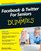 Facebook and Twitter for Seniors for Dummies (Large Print)