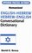 English-Hebrew Hebrew-English: Conversational Dictionary/Romanized (Hippocrene Practical Dictionary)