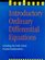 Introductory Ordinary Differential Equations: Including Ten Fully Solved Practice Examinations (Smart Practice Series)