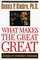 What Makes Great Great