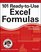 101 Ready-to-Use Excel Formulas (Mr. Spreadsheet's Bookshelf)