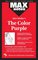 The Color Purple  (MAXNotes Literature Guides) (MAXnotes)