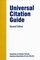 Universal Citation Guide (Aall Publications Series)