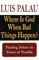 Where Is God When Bad Things Happen?: Finding Solace in Times of Trouble (Large Print)