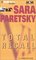 Total Recall (V.I. Warshawski, Bk 10) (Audio Cassette) (Unabridged)