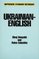 Ukrainian-English (Hippocrene Standard Dictionary)