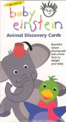 Baby Einstein Animal Discovery Cards Beautiful Nature Photographs