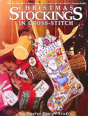 Christmas Stockings in Cross-Stitch: Kooler Design Studio