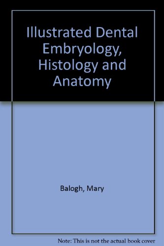 Illustrated Dental Embryology Histology And Anatomy Mary Balogh