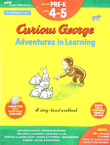 Curious George Adventures in Learning PreK Storybased learning Learning ...