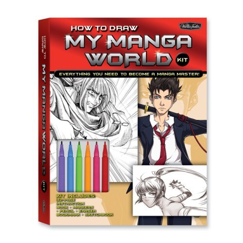 How to Draw My Manga World: A Complete Drawing Kit for Beginners