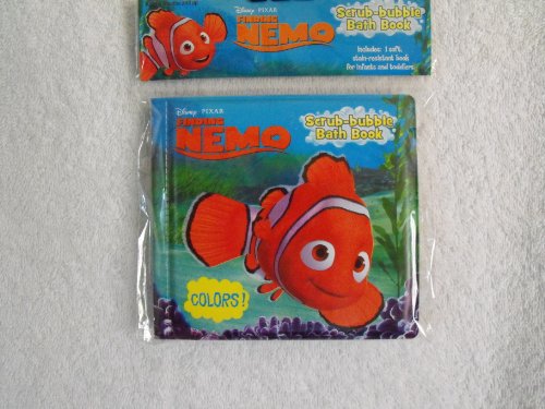 Finding Nemo Colors Scrubbubble Bath Book, Disney, Pixar. 1403772649)