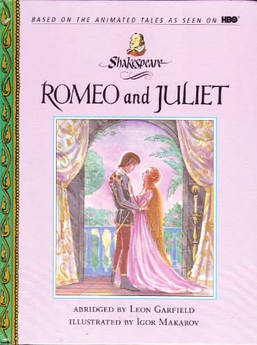 ROMEO AND JULIET Shakespeare the Animated Tales, William Shakespeare, Leon  Garfield. (Hardcover 0679938745)
