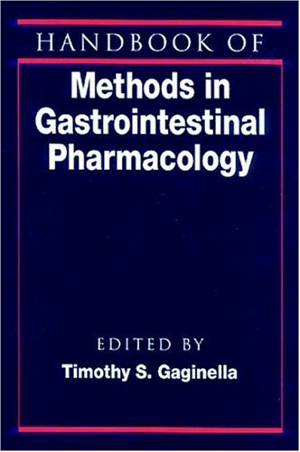 Handbook Of Methods In Gastrointestinal Pharmacology Handbook Of ...