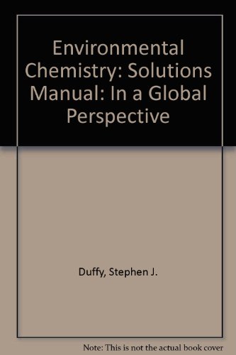 Bedrag uophørlige Forkæle Geochemistry Environmental Chemistry A Global Perspective Books agreena.com